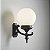 Arandela Colonial Aluminium 1913/10 Preto - Imagem 6