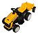Mini Trator Elétrico Infantil 6v com Reboque - Bang Toys - Imagem 2