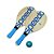 Kit 2 Raquetes de Frescobol + Bolinha Popular Racket Azul - Speedo - Imagem 1
