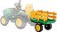 Carretinha Para Mini Trator Eletrico Infantil Original Jonh Deere - Imagem 4