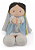 Boneco Pelucia Virgem Maria Católica Amor Divino Sagrada Religioso Zip - Imagem 6