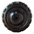 Kit 2 Rodas Traseiras Carro Eletrico Quadriciclo Corral T Rex Original - Peg Perego - Imagem 2