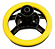 Kit Buzina + Volante P/ Mini Trator Elétrico Infantil Johndeere Peg-pérego - Imagem 3