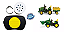 Kit Buzina + Volante P/ Mini Trator Elétrico Infantil Johndeere Peg-pérego - Imagem 5