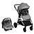 Carrinho de Bebe Reversivel Romanzo Duo + Bebe Conforto Travel System - Prata - Imagem 1