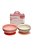 Kit Bowls com Ventosa e Prato Lilica Rosa - Imagem 3