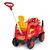 Kit 2 Rodas Com Eixo Completo Carrinho Passeio Mk Truck Calesita - Imagem 1