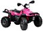 Quadriciclo Elétrico Polaris Sportsman 700 Twin 12v Rosa Menina - Peg Perego - Imagem 4