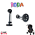 Kit Roda Traseira do Carrinho Ecco Burigotto - Imagem 2