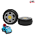 Kit Roda Dianteira Carrinho Fusca Fouks Calesita - Imagem 2