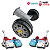 Kit Roda Dianteira Carrinho Fusca Fouks Calesita - Imagem 1