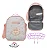 Mochila Carrinho E Lancheira Alças Lilica Ripilica Bb Creche Cor Branco - Imagem 2