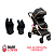 Adaptador para Carrrinho Bebê Infanti Romanzo Acoplar Bebê Conforto Zion - Imagem 2