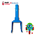 Garfo Triciclo Velobaby Velotrol Brinquedos Bandeirante Azul - Imagem 1