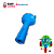 Garfo Triciclo Velobaby Velotrol Brinquedos Bandeirante Azul - Imagem 5