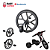 Roda Dianteira Para Triciclo Velotrol Bandeirante - Imagem 2