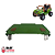 Capô Do Carro Eletrico Jipe Peg Perego Ranger 538 12v Verde NÃO acompanha ADESIVO - Imagem 6