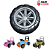Roda Traseira Para Carrinho JIP JIP Maral - Imagem 4