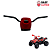 Guidão Original Quadriciclo Elétrico Polaris Peg Perego - Imagem 3