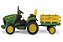 Mini Trator Elétrico Infantil John Deere Ground Force Original - Peg Perego - Imagem 6