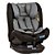 Cadeirinha Bebe Infantil Para Carro Isofix Spin 0 A 36 Kg 360º Full Black  - Burigotto - Imagem 2