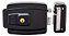 FECHADURA ELETRONICA AL100R 12V CINZA 42MM CH.SIMP F.ESP (1002011) AGL - Imagem 1