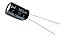 CAPACITOR ELETROLITICO 100UF X 25V RADIAL +/- 20% (6 X 12 - 2,5MM FITADO S/ CHANFRO) - Imagem 1