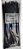 ABRACADEIRA DE NYLON 2,5MM X 200MM PRETO 100 PCS - Imagem 1