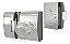 FECHADURA BLINDEX PV 200 R1 I 2 CILINDROS AGL - Imagem 1