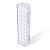 LUMINARIA DE EMERGENCIA 30 LEDS CROMADA 1300MA - Imagem 1
