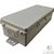 CAIXA HERMETICA CINZA BABY LONGA - Imagem 1