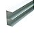 TRILHO TORE P.S. 3,00MTS ANOD. ALUMINIO - Imagem 1