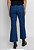 Calça Wide Jeans Feminina Premium  Azul Escuro Versatti Boston - Imagem 2