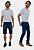 Kit com Calça Jeans Masculina Original e Bermuda Jeans Masculina Premium Versatti África Azul - Imagem 2