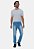 Calça Jeans Masculina Slim Lavagem Azul Clara Premium Versatti Chelsea - Imagem 6