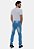 Calça Jeans Masculina Slim Lavagem Azul Clara Premium Versatti Chelsea - Imagem 7
