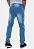 Calça Jeans Masculina Slim Lavagem Azul Clara Premium Versatti Chelsea - Imagem 4