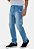 Calça Jeans Masculina Slim Lavagem Azul Clara Premium Versatti Chelsea - Imagem 2