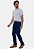 Calça Jeans Masculina Slim Lavagem Azul Escura Premium Manchester - Imagem 4