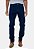 Calça Jeans Masculina Slim Lavagem Azul Escura Premium Manchester - Imagem 1