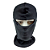 Balaclava malha algodão / elastano - PRETO - Imagem 1