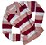 Blusa de inverno tricot gola V tricolor - Imagem 6