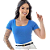 Blusa Feminina de Manga Decote U Canelado Premium - Imagem 2