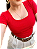 Blusa Feminina de Manga Decote U Canelado Premium - Imagem 6