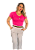 Blusa de manga GOLA V canelado premium feminina - Imagem 6