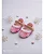 Sapatilha Bebê Cetim Rosa com Pérolas - Imagem 3