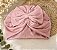 Turbante Zoe para Bebê Rosa - Imagem 1