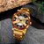 Relógio de madeira - Bobo pássaro novo relógio de pulso mecânico masculino cores variadas - Imagem 1