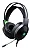 Headset Gamer Hoopson, USB, PC/PS4/XBOX, LED Verde, Drivers de 40mm, Black, F-101-VD - Imagem 1