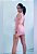 Vestido rosa franzido - Imagem 4